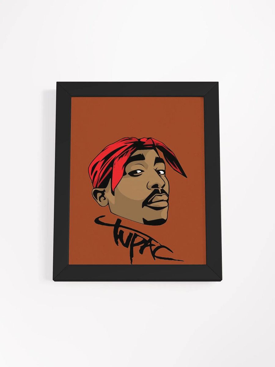 TUPAC Stylized Matte Poster product image (2)