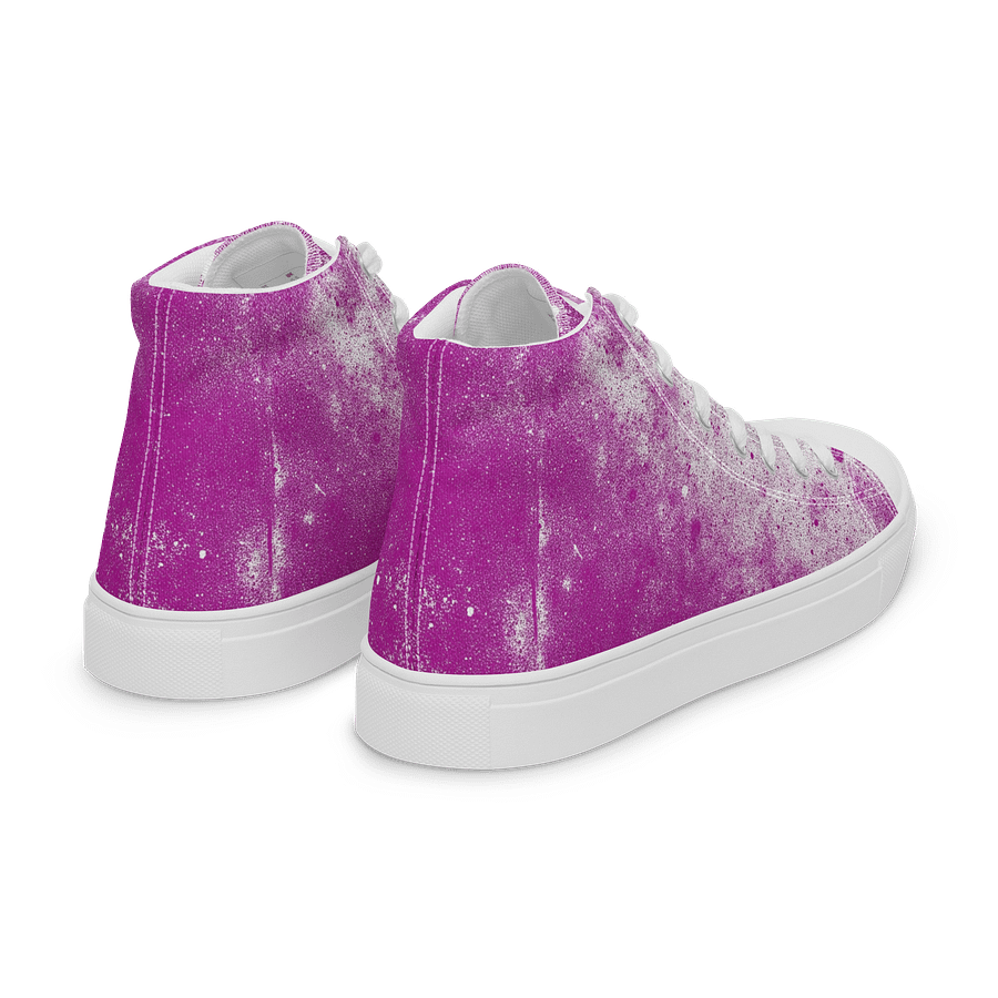 Purple Splatter Retro High Tops product image (7)