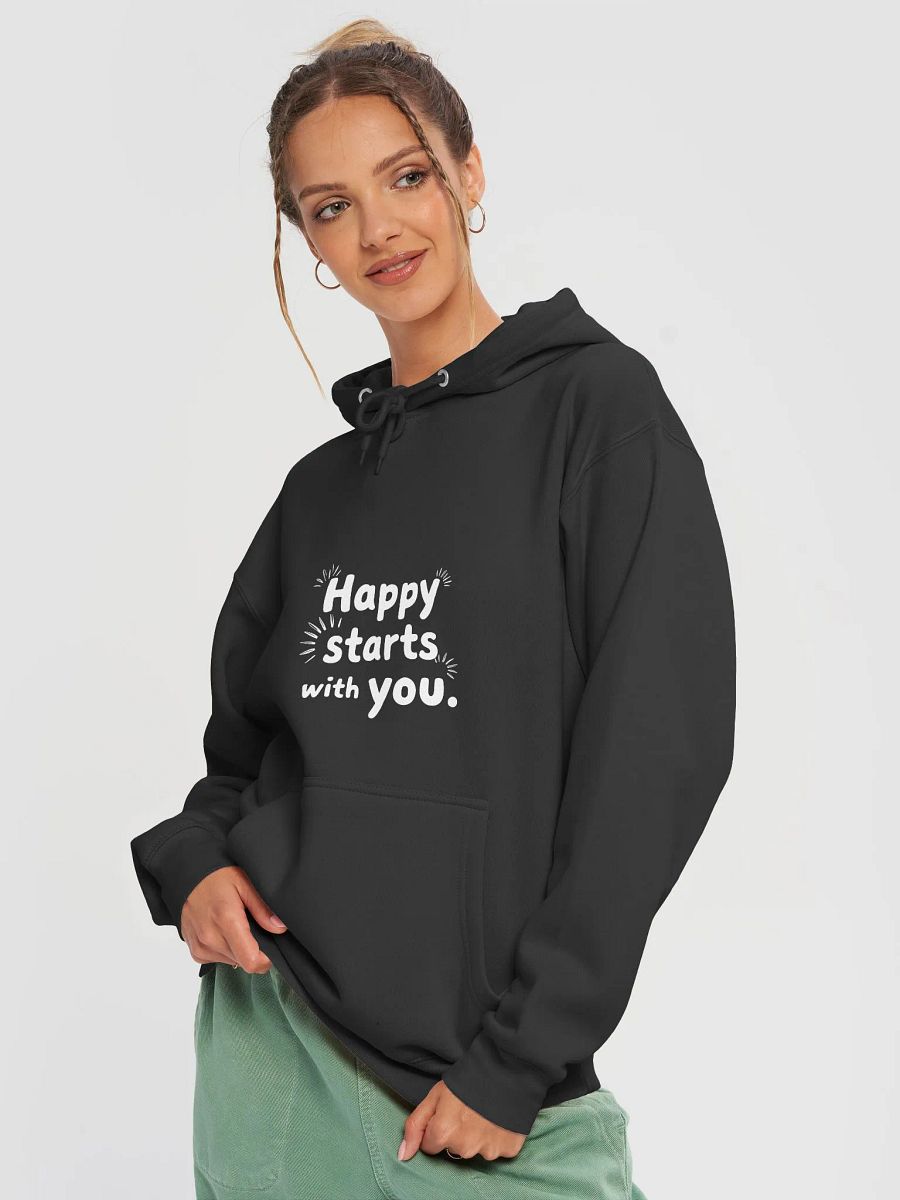 Happy Starts With You Ariana Grande-Inspired Hoodie – Wear Your Joy, Own Your Story product image (3)
