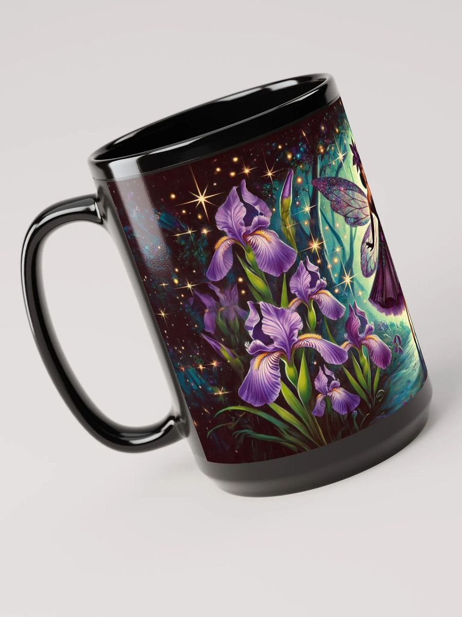 Enchanted Purple Iris Fairy Garden Mug product image (4)