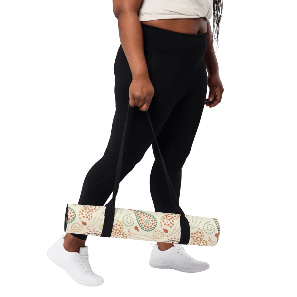 Tropical Paisley Exercise Mat product image (3)