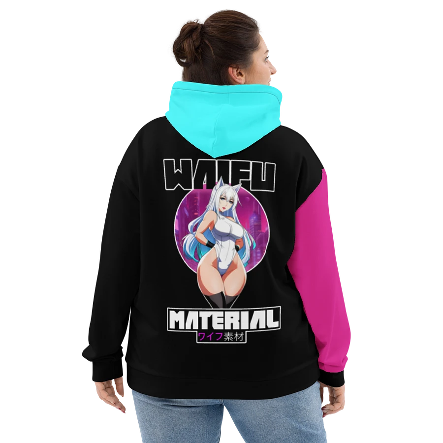 Waifu Material - Hoodie (Black) product image (21)