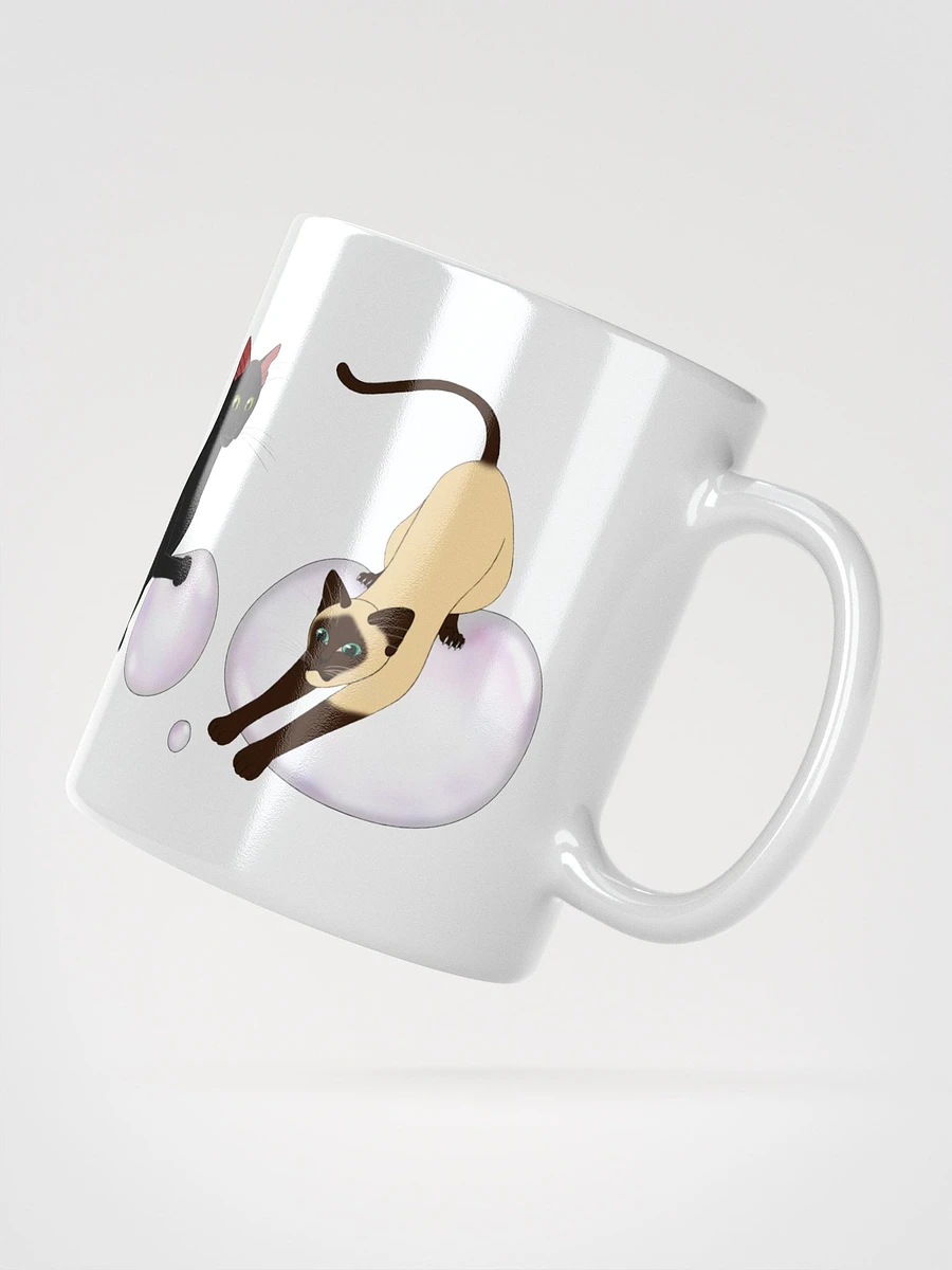 Black Cat and Siamese Cat Bubble Mug product image (3)