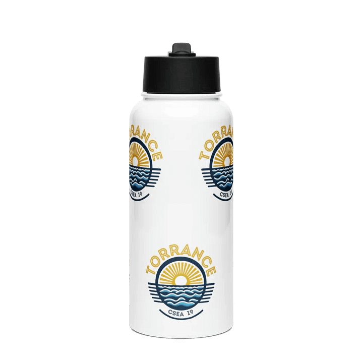 TUSD/CSEA Sun & Waves Stainless Steel Water Bottle product image (2)