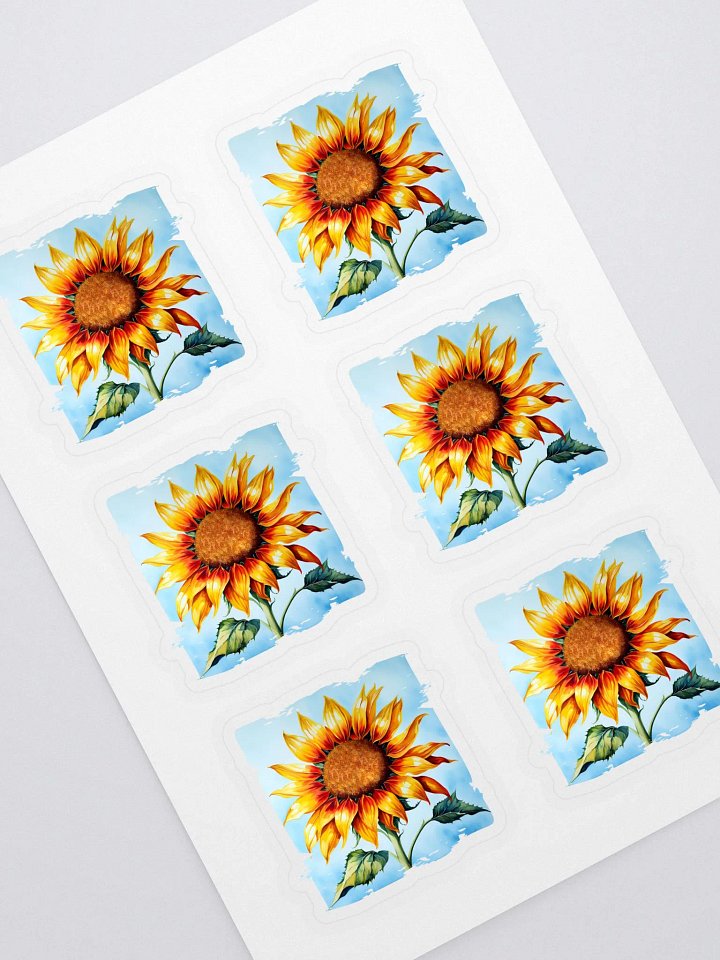 Yellow Sunflower On Blue Sky product image (1)