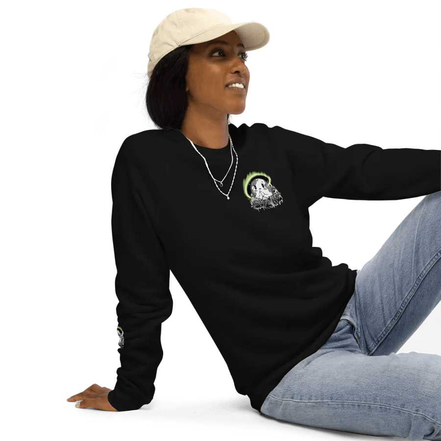 Save Me SOL'S Unisex Organic Raglan Sweatshirt | Sustainable Comfort with a Message product image (9)