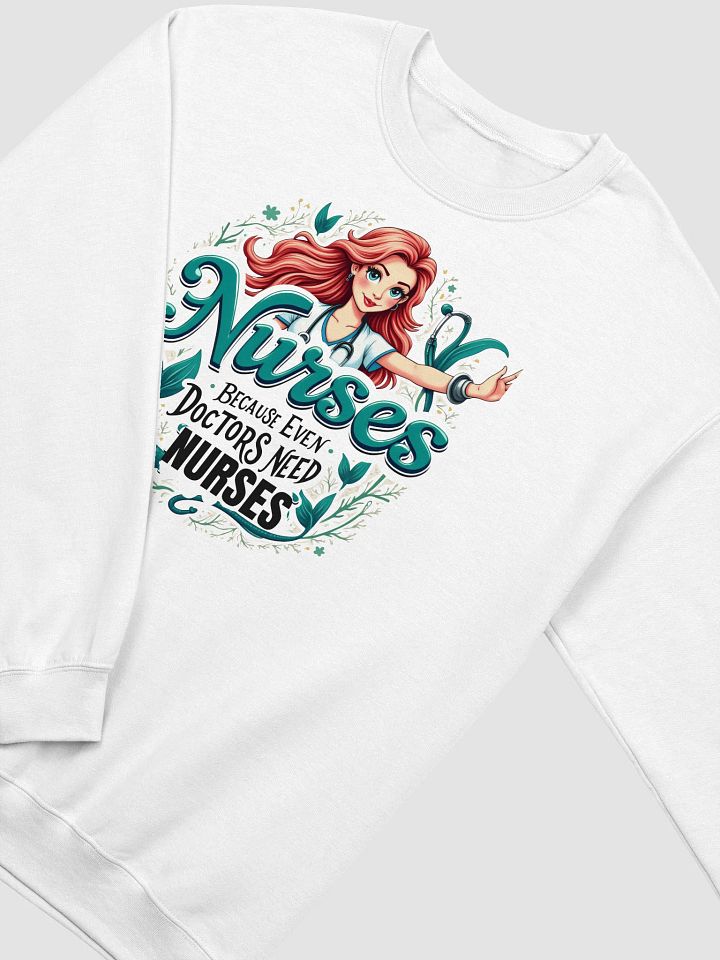 Mermaid Nurse Crewneck Sweatshirt product image (7)