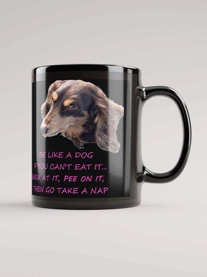 BE LIKE A DOG SIDE EYE MUG product image (1)
