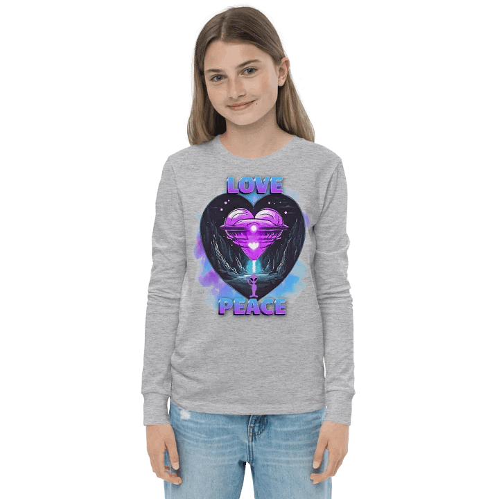 The Cosmic Love Kids Long Sleeve Tee product image (4)