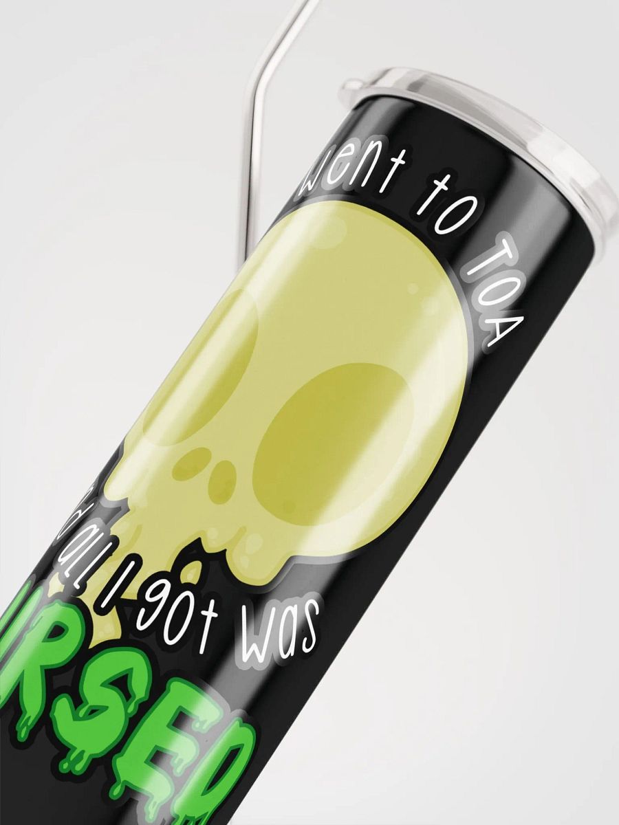 All I Got Was Cursed - Rogue - Tumbler w/Straw product image (5)