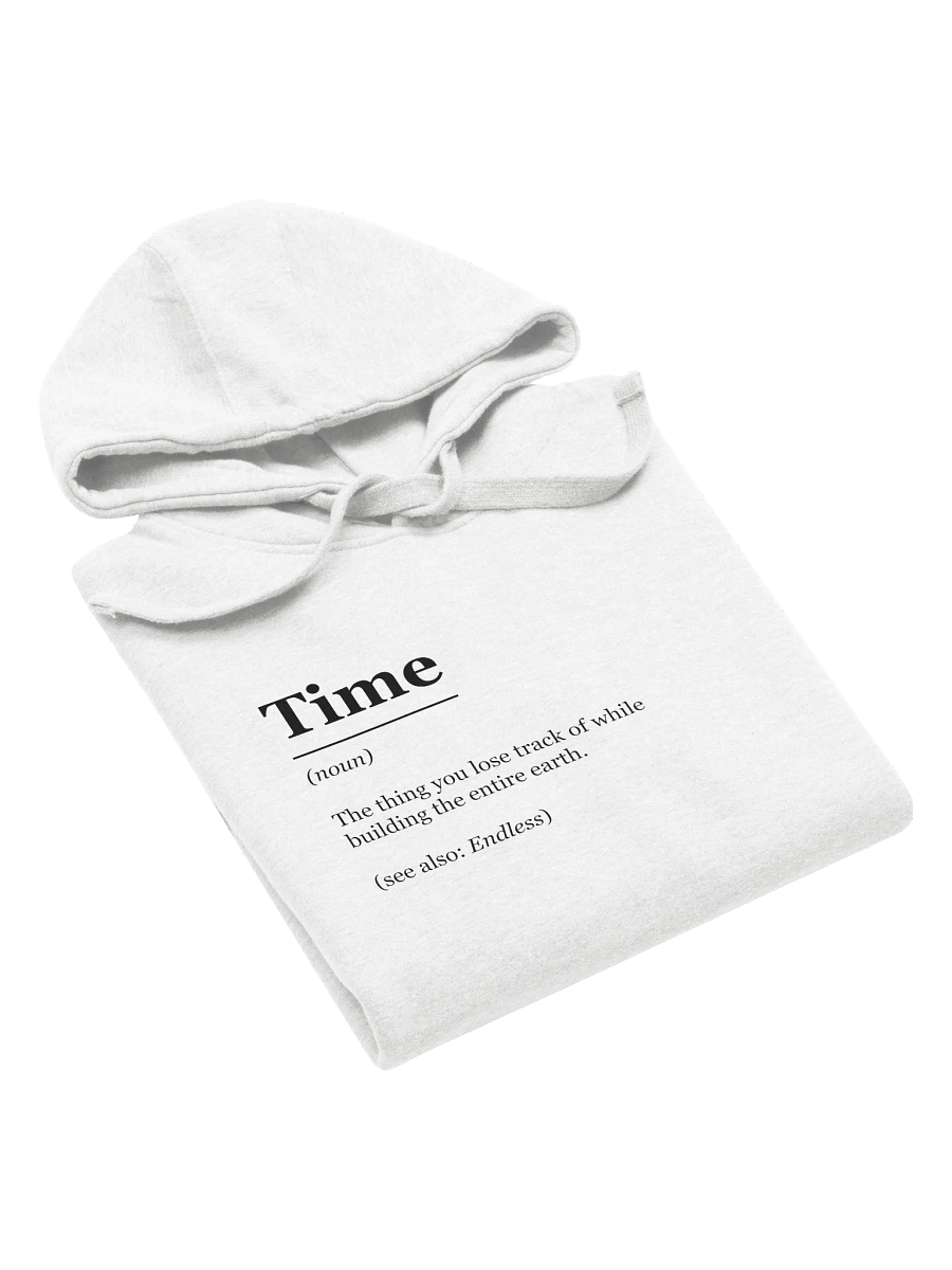 "Time: Defined" Hoodie product image (5)