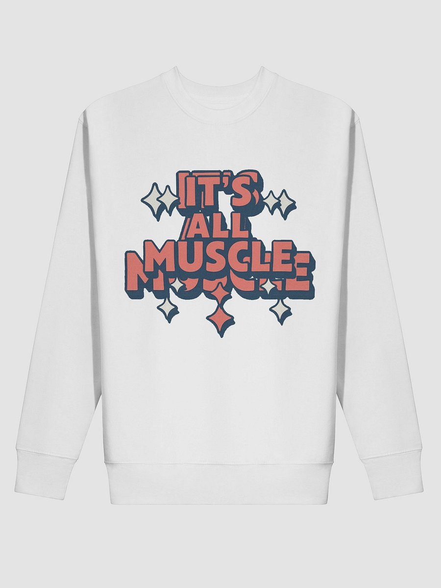 ITS ALL MUSCLE – Retro Typography Design product image (2)