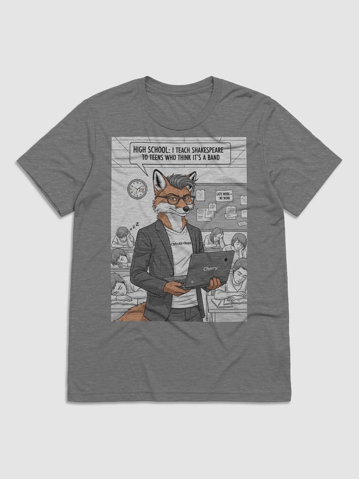 Ctrl+Alt+Nope Fox High School Tee product image (11)