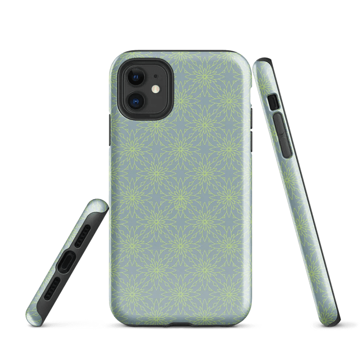Floral Symmetry Tough iPhone® Case product image (1)