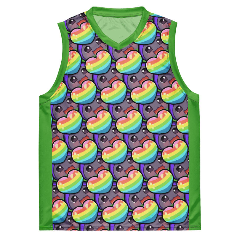eabLOVE Unisex Basketball Jersey product image (6)