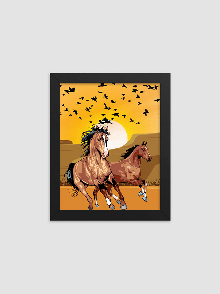 Running Free (Original Design) in White product image (1)