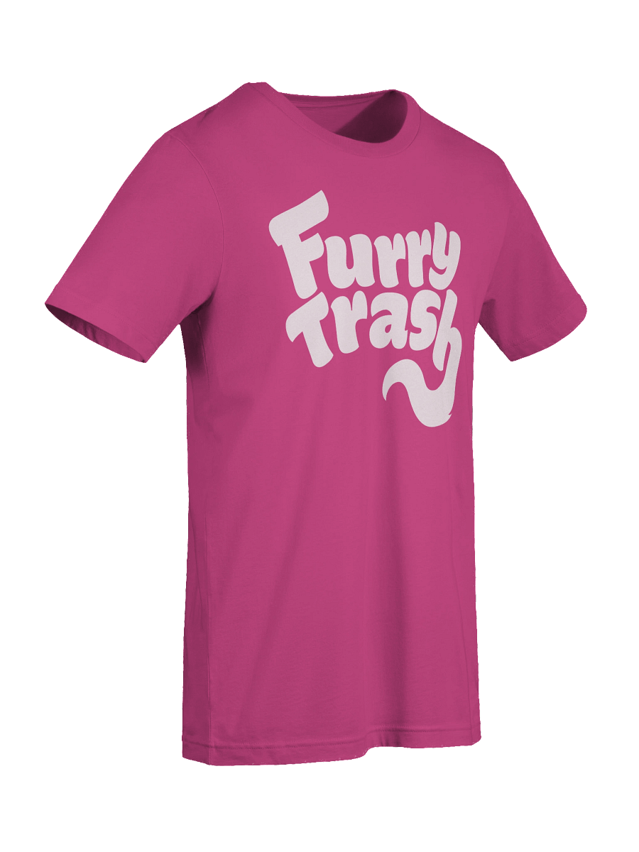 Furry Trash Supersoft Tee - Bubble Logo (White Print) product image (9)
