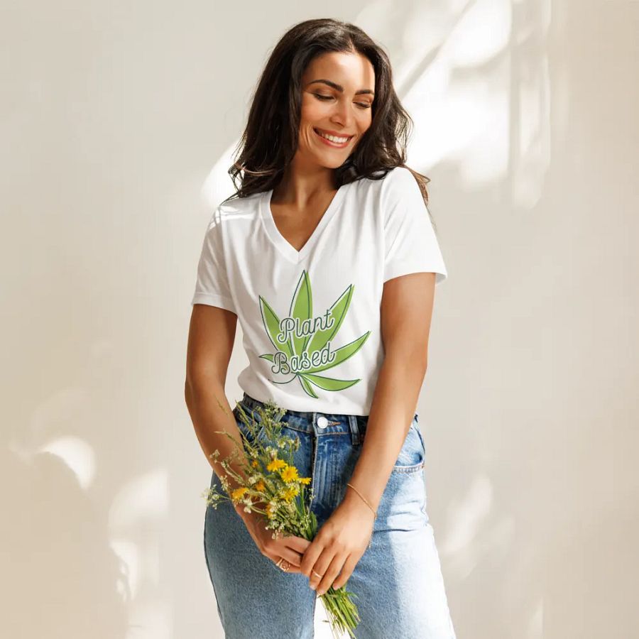 Plant Based V-Neck Tee product image (11)