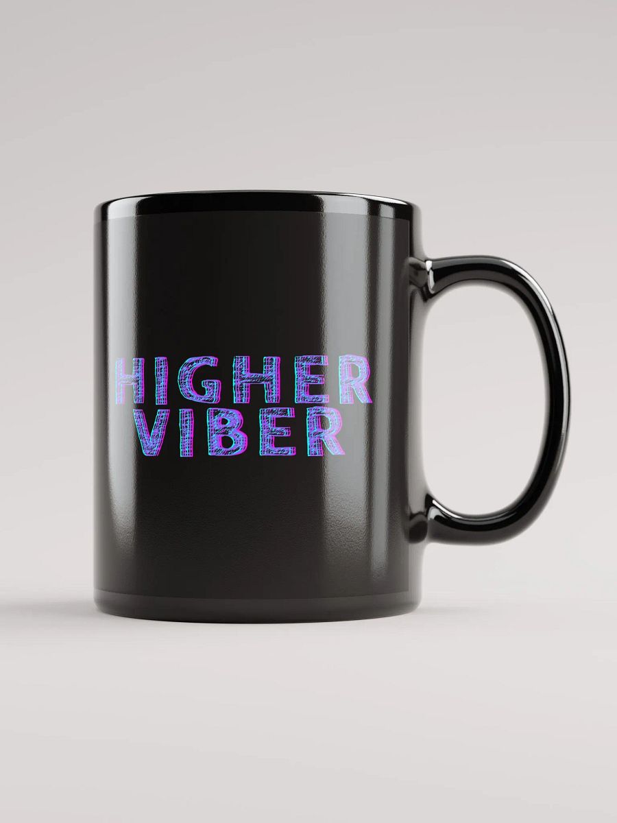 Higher Viber Black Coffee Mug product image (4)