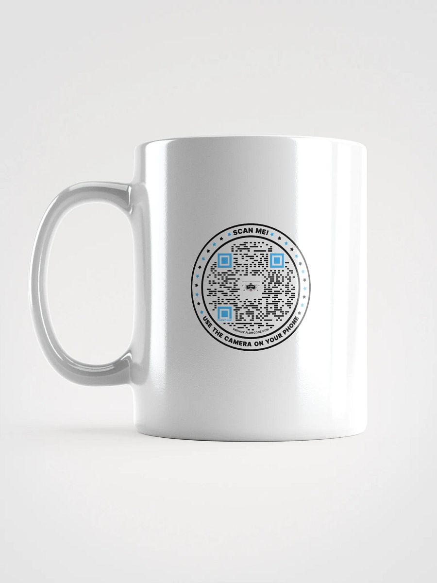 Starry QR Code White Glossy Mug product image (18)