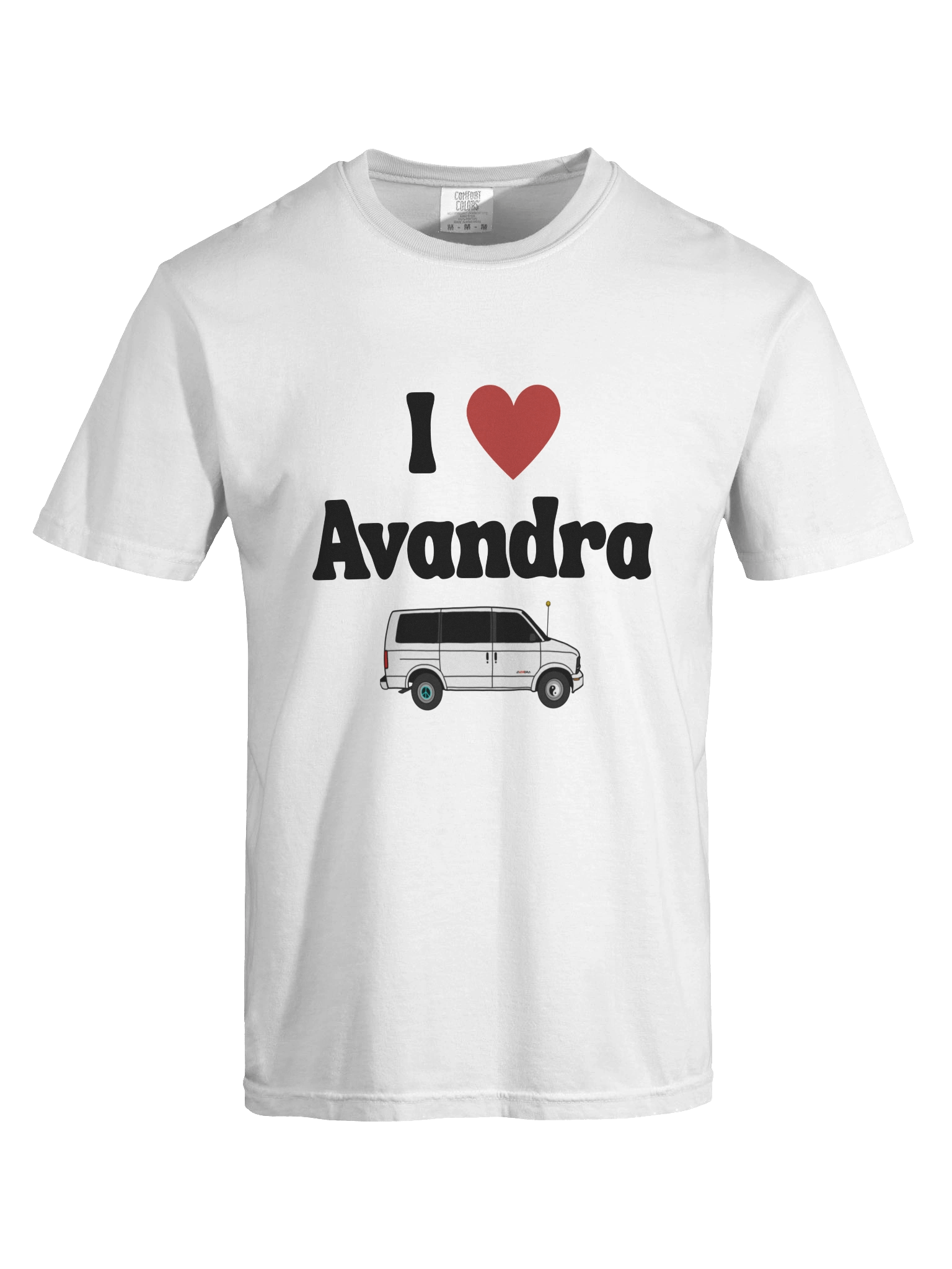 I <3 Avandra tee (white) product image (7)