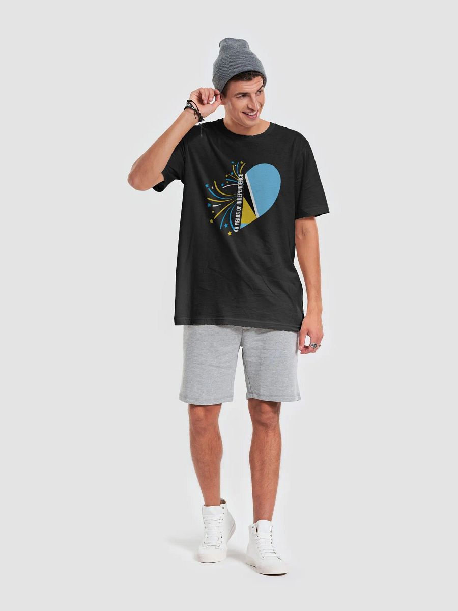 46 Years of Independence Heart T-Shirt product image (7)