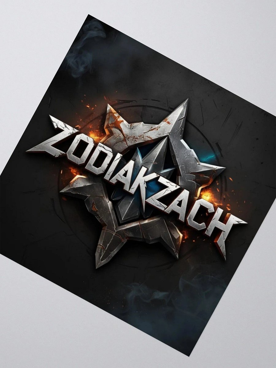 ZodiakZach full logo sticker product image (2)