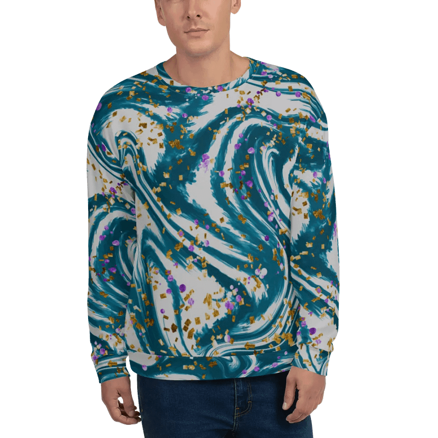 Marbled Movement Unisex Sweatshirt product image (4)