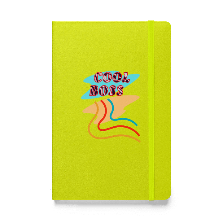 COOL BOSS Hardcover Notebook for friend colleague staff product image (1)