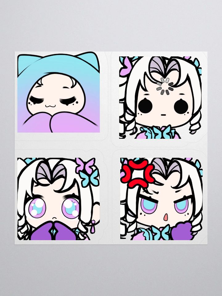 Pixie Emote Sticker Sheet 2 product image (1)