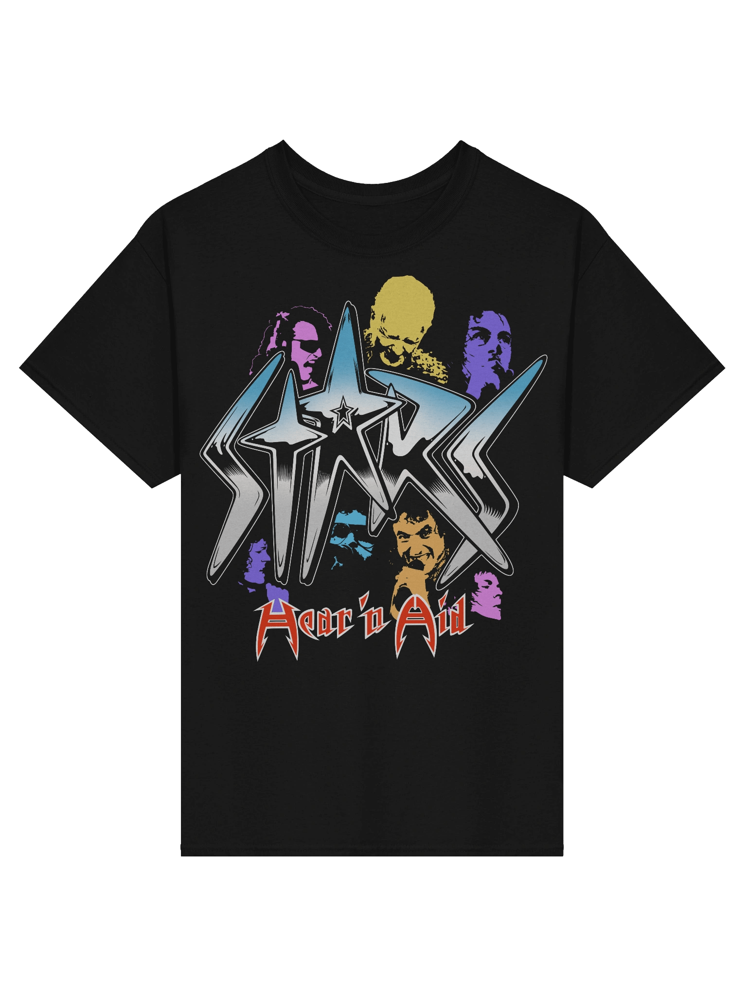 Stars Hear 'N Aid 40 Years Heavy Metal T-Shirt product image (1)