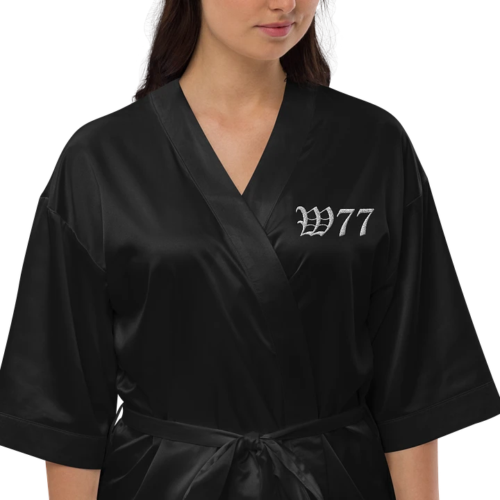 W77 Towel City Satin Robe product image (1)