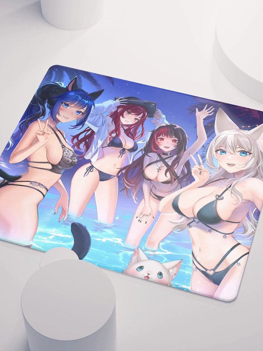 Lunaura Birthday Party Gaming Mousepad product image (3)