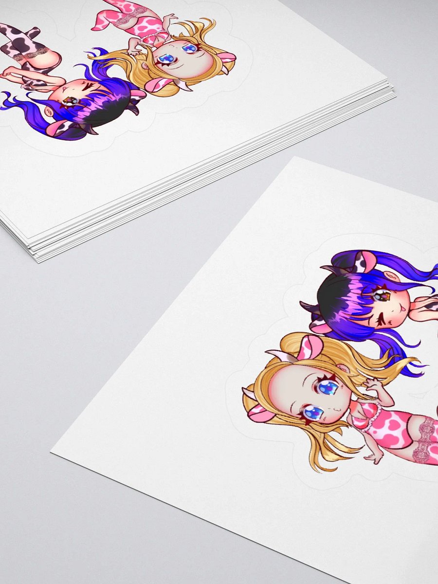 Moo Moo Chibi Stickers product image (4)