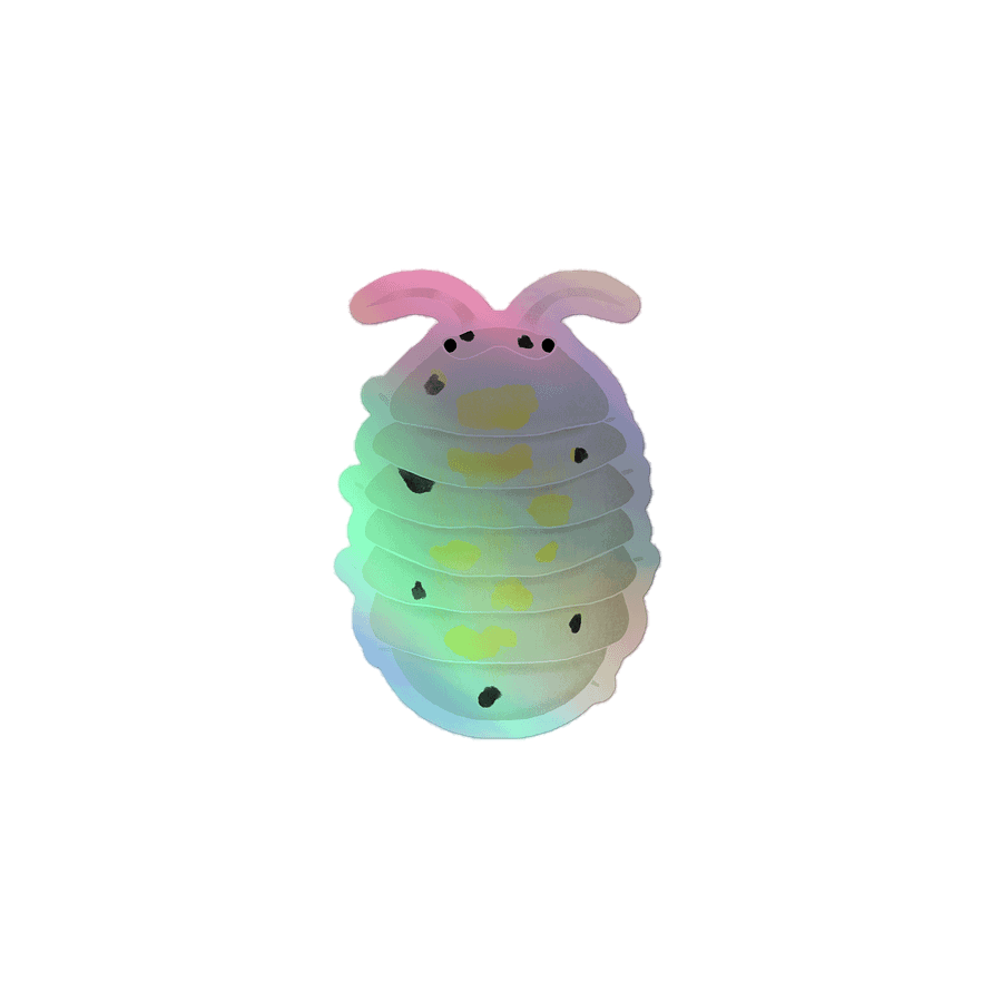 Magic Potion Isopod Holographic sticker product image (1)