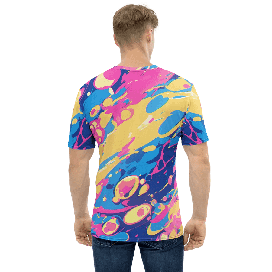 Vibrant Splash Men's T-Shirt product image (2)