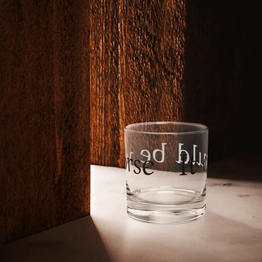 Could be worse rocks glass product image (12)