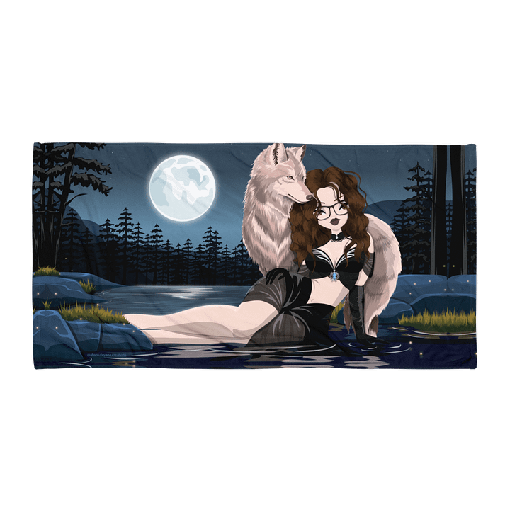 NanaBruised Moonlit Encounter Towel product image (1)