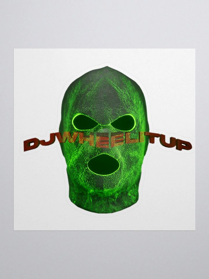 Dj Wheel It Up | Balaclava Sticker | Variation 01 product image (1)