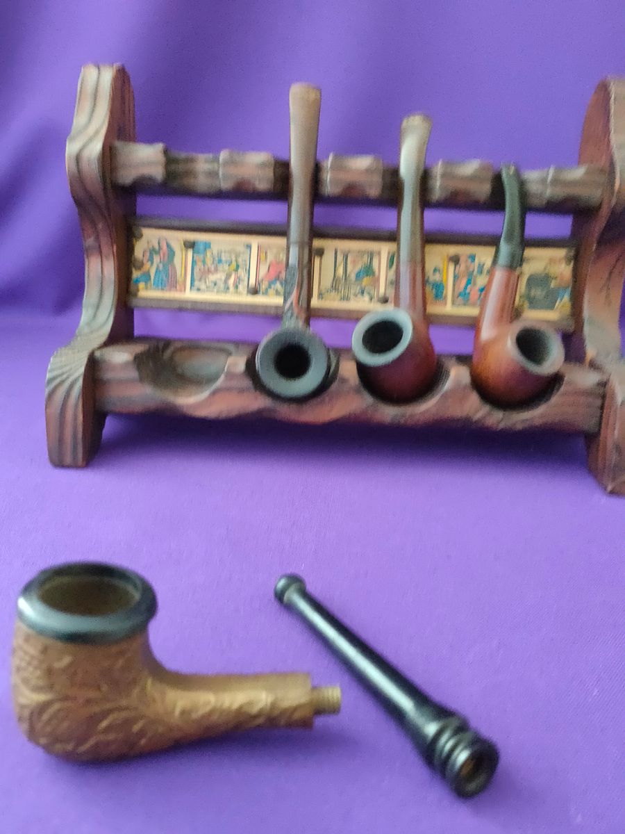 Suporte com cachimbos vintage product image (10)
