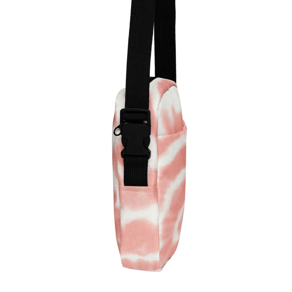 CozyAvocado Pink Texture Utility Crossbody Bag Strawberry #1 product image (8)