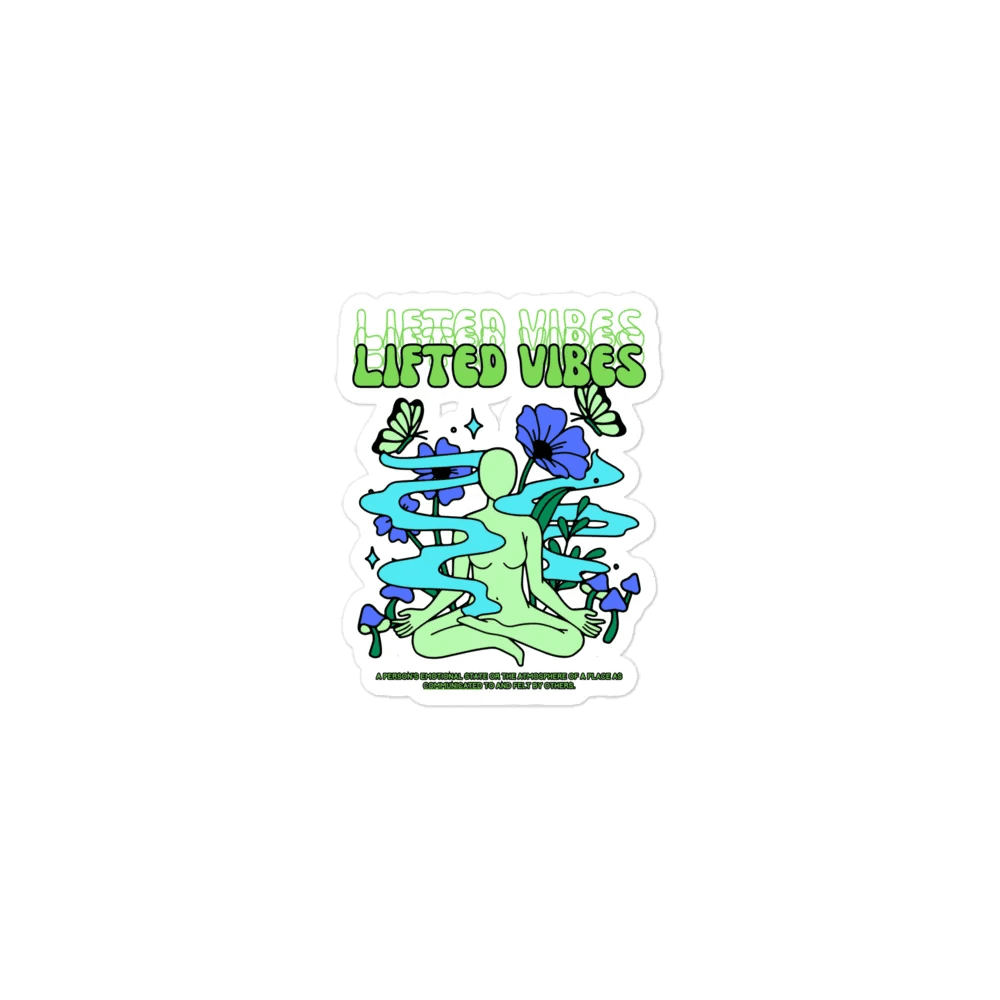 Lifted Vibes Fridge Magnet product image (1)