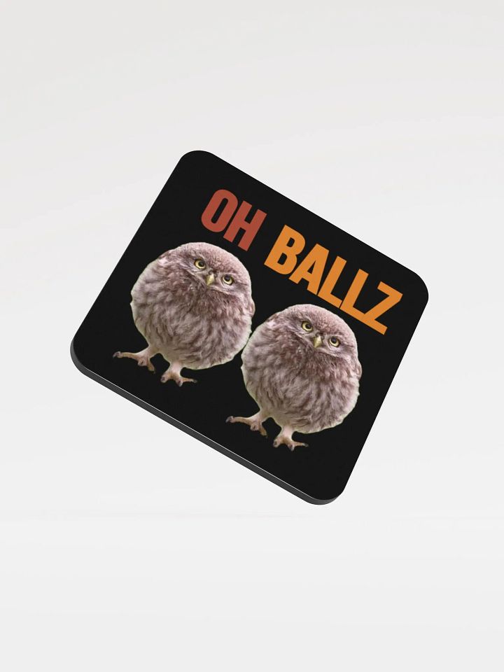 Oh Ballz Coaster (Black) product image (1)