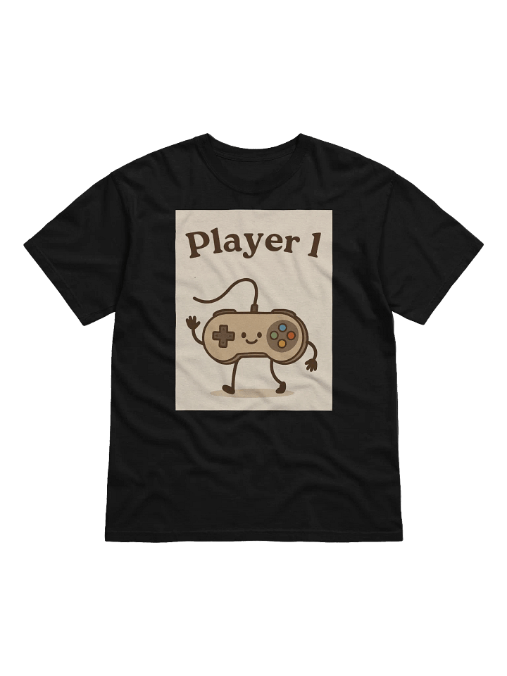 Player 1 Game Controller T-Shirt product image (1)