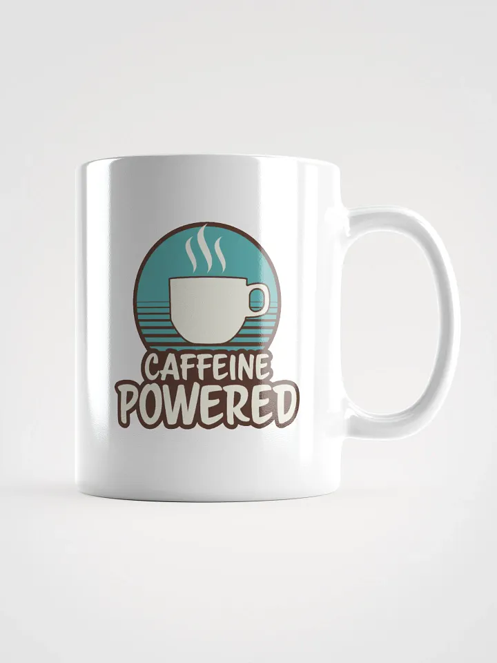 Caffeine Powered Retro Mug product image (1)