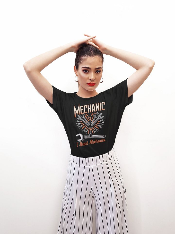 Heartfelt Mechanics Wrench T-Shirt product image (1)