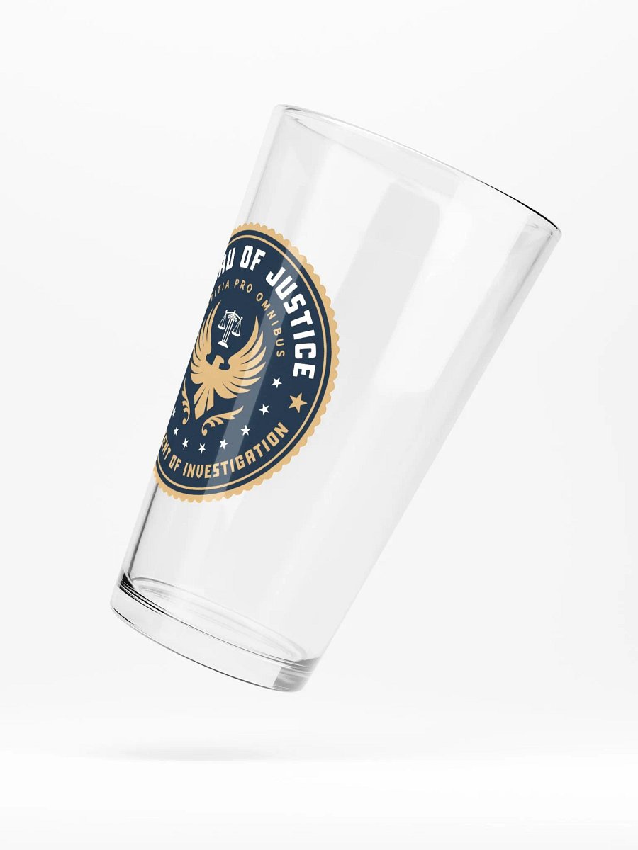 Bureau of Justice - Pint Glass product image (5)