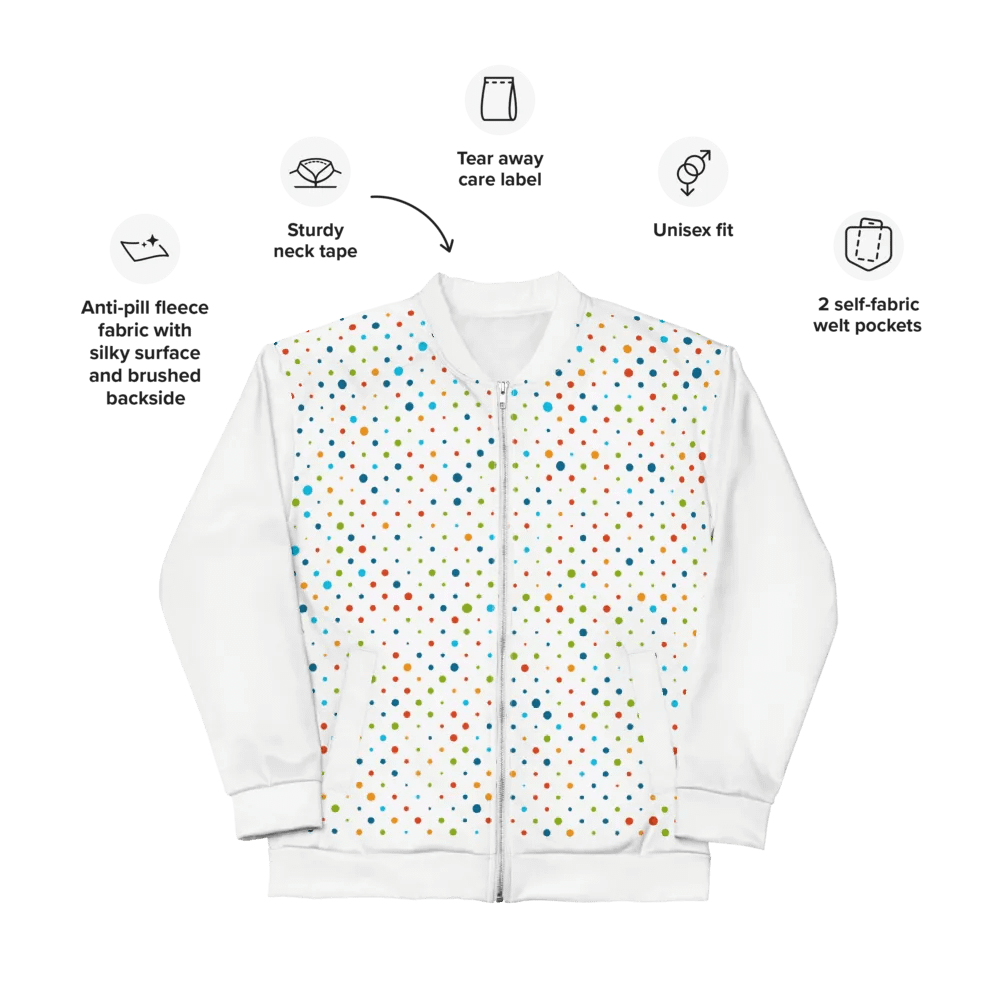 Vibrant Mosaic All-Over Bomber product image (11)