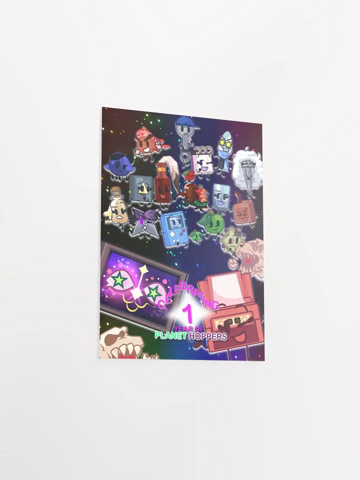 Planet Hoppers || 1 Year Anniversary Poster product image (1)