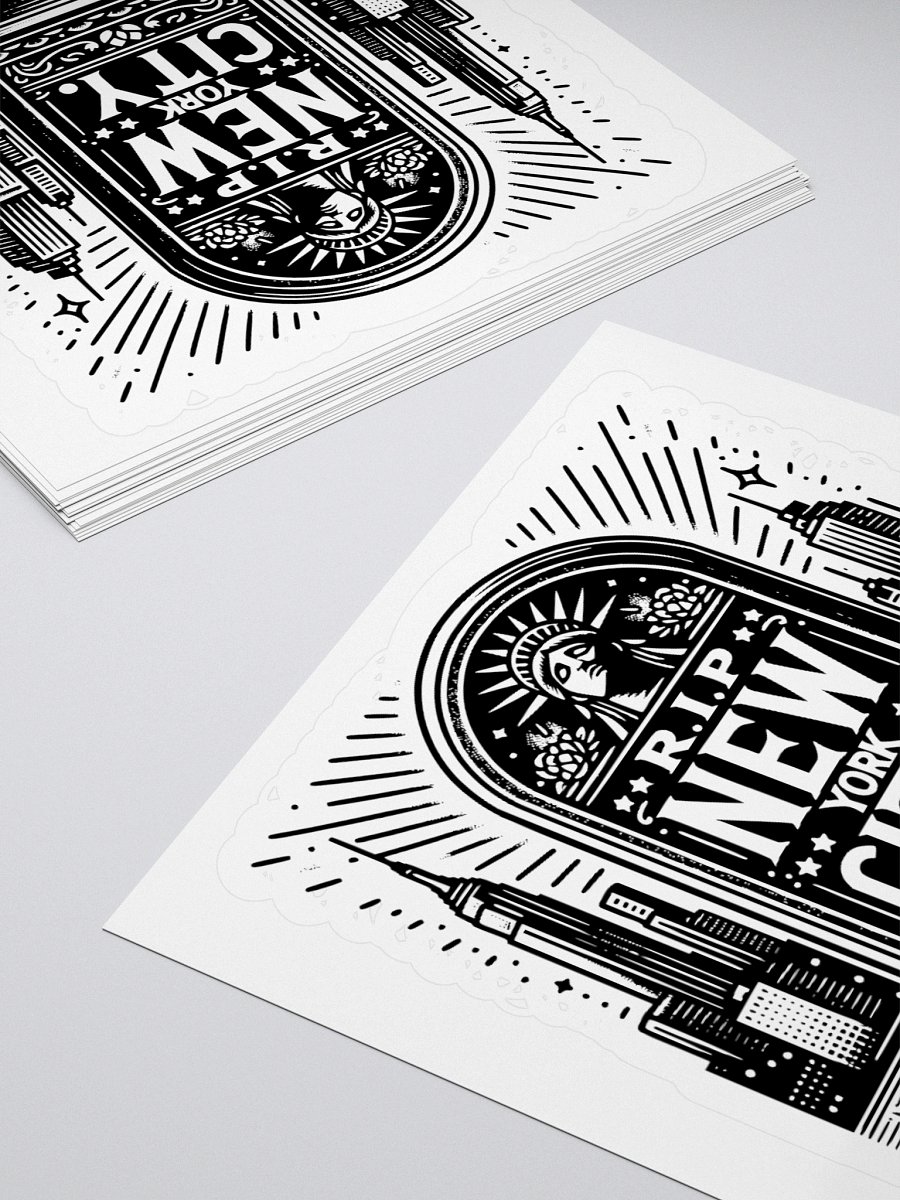 RIP NYC Stickers (B) product image (11)